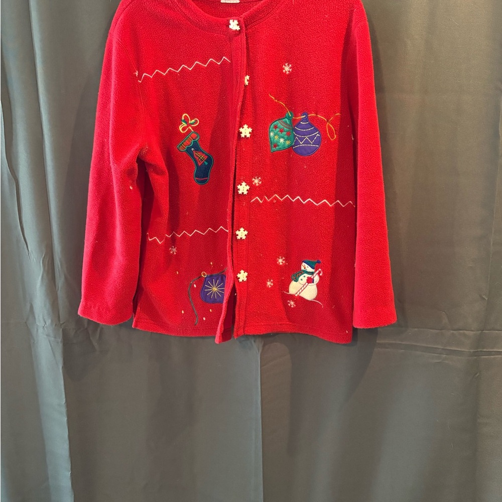 Red Holiday Jacket